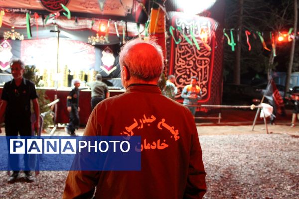 تئاتر دلدادگی در مکان سلسله الذهب نیشابور در شب هفتم محرم 