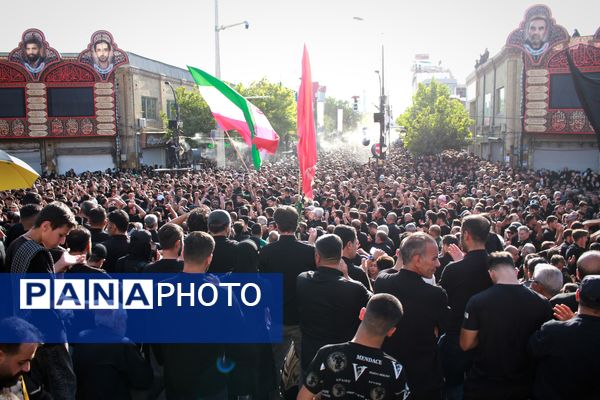 دسته عزاداری حسینیه اعظم زنجان در یوم العباس
