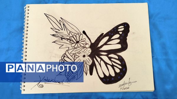 هم‌زمان با هفته فرهنگ و هنر؛ آثار هنری دانش‌آموزان دبیرستان بنت‌الهدی صدر در نورآباد به نمایش درآمد