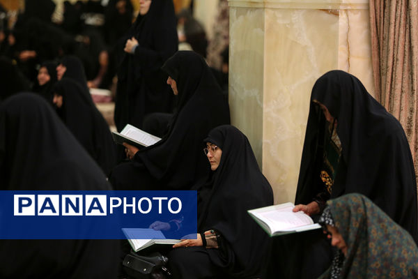 مراسم عزاداری سالروز شهادت امام هادی(ع) در حرم حضرت معصومه(س)