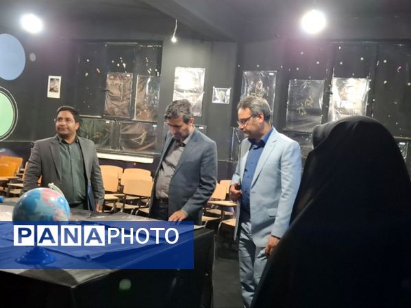 بازدید مسئولین از کلاس های تابستانه در پایگاه های اوقات فراغت ناحیه دو مشهد 