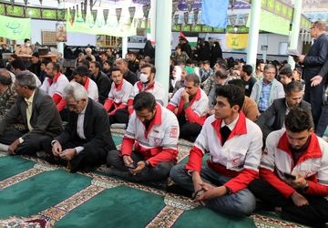 همایش اقتدار بسیجیان آشخانه 