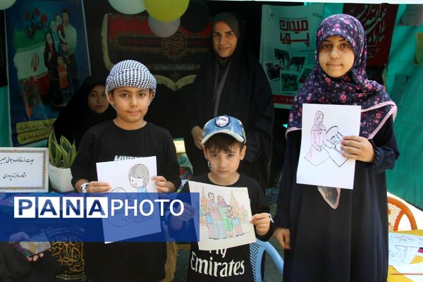 حضور باشکوه جاماندگان اربعین حسینی در شهر ری