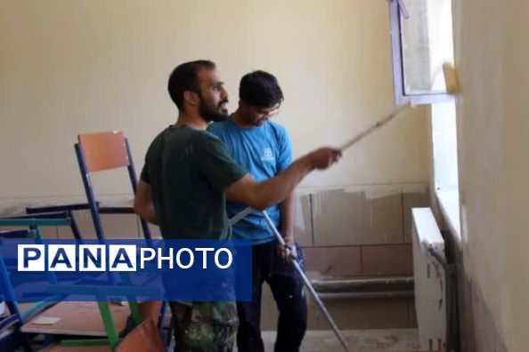 اردوی جهادی نوجوانان گروه جهادی پهلوان بی مزار 