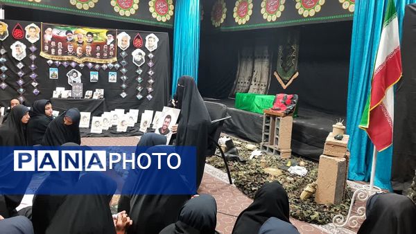 روایتگری مادر شهید مدافع امنیت «حسن مختارزاده» در جمع دانش‌آموزان