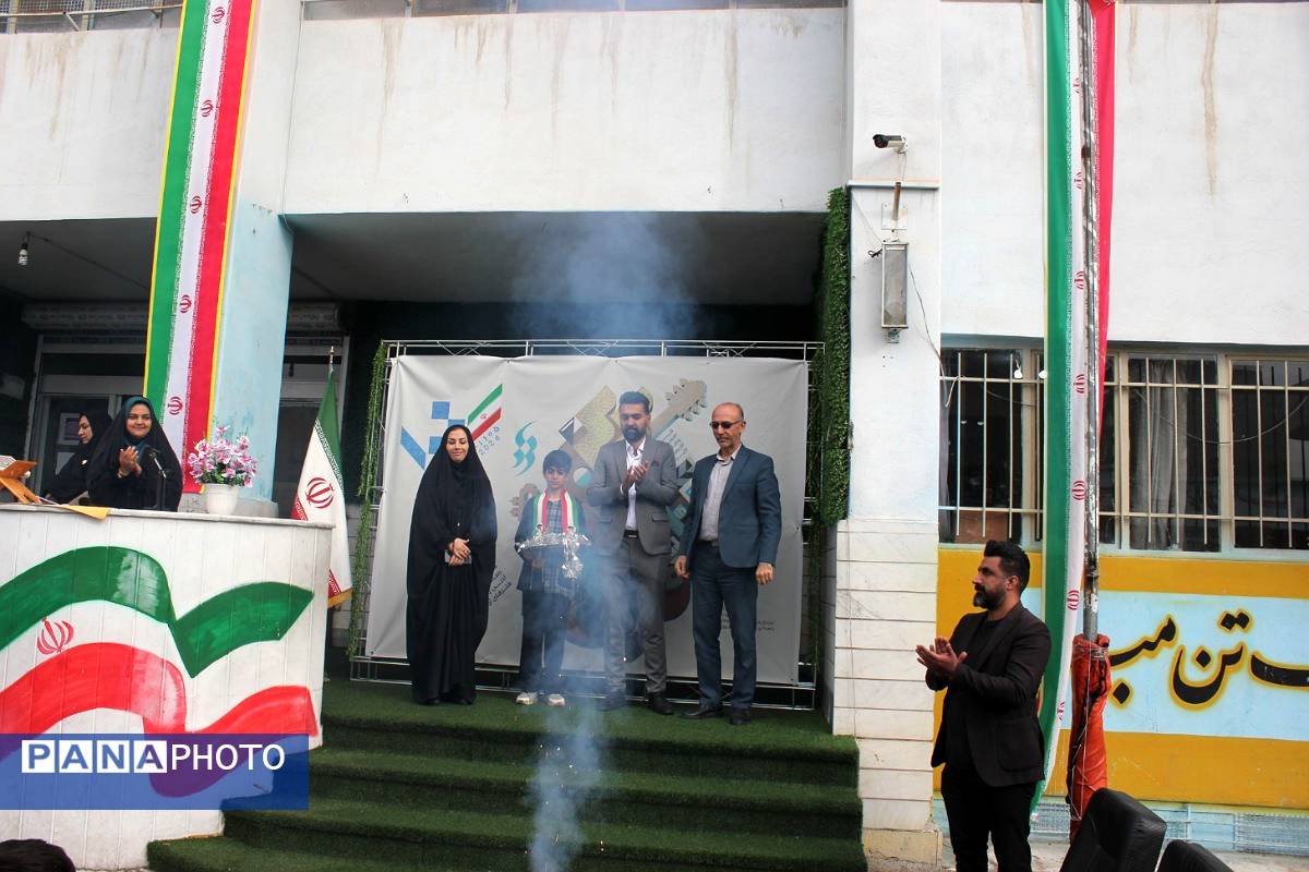  افتتاح جشنواره «امید فردا» در مدرسه شاهد ده دی ورامین