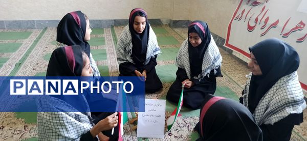 زنگ مهر و مقاومت در مدرسه مردانی آذر ناحیه ۲ تبریز