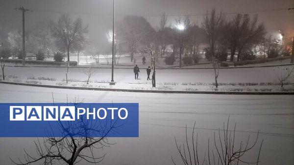 بروجن در پوشش سفیدی برف