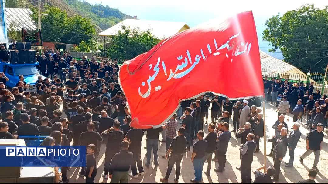 دستهروی تاسوعای حسینی در روستای نوسر آمل