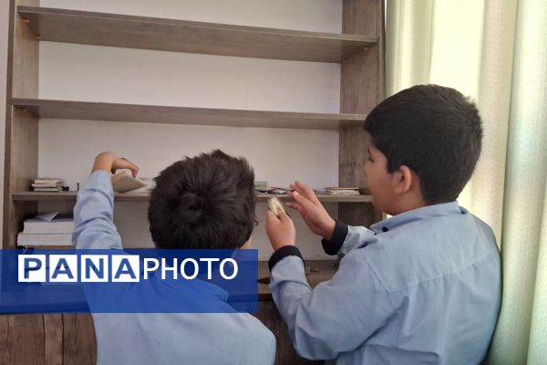 دانش‌آموزان دبستان معارف 6 با پاکسازی مدرسه به پویش چله خدمت پیوستند