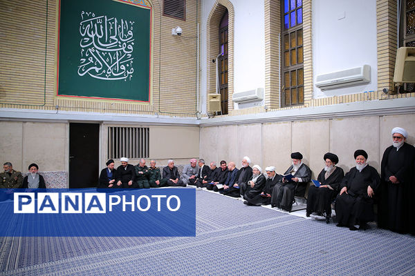 مجلس بزرگداشت شهدای خدمت در محضر مقام معظم رهبری