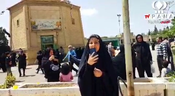 پیاده روی جاماندگان اربعین در دامغان