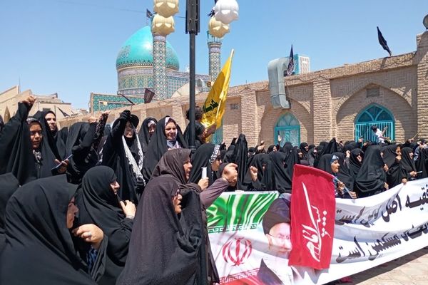  راهپیمایی جمعه خشم در شهر کاشمر