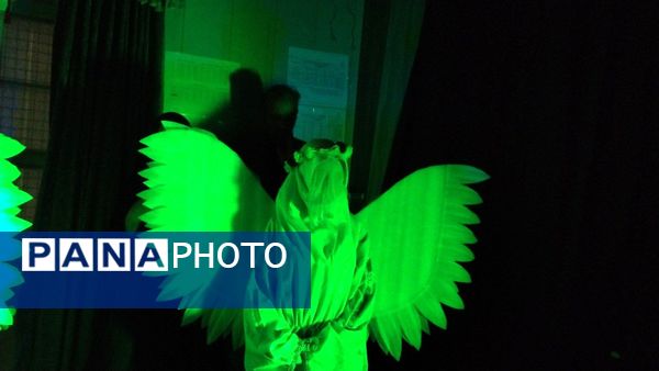 عزاداری شب هفتم محرم در دبیرستان فرزانگان