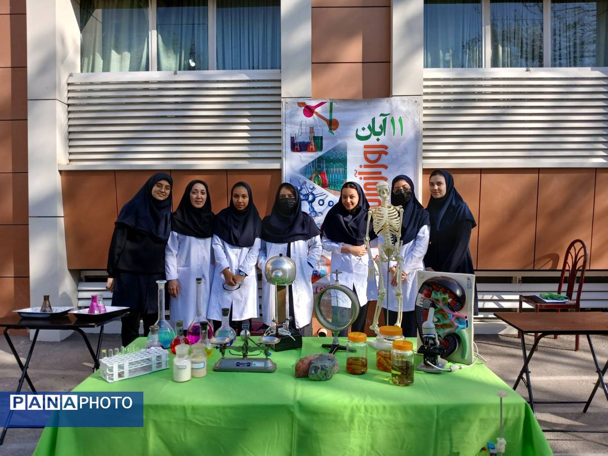 مانور آزمایشگاه در مدرسه امام حسین (ع)