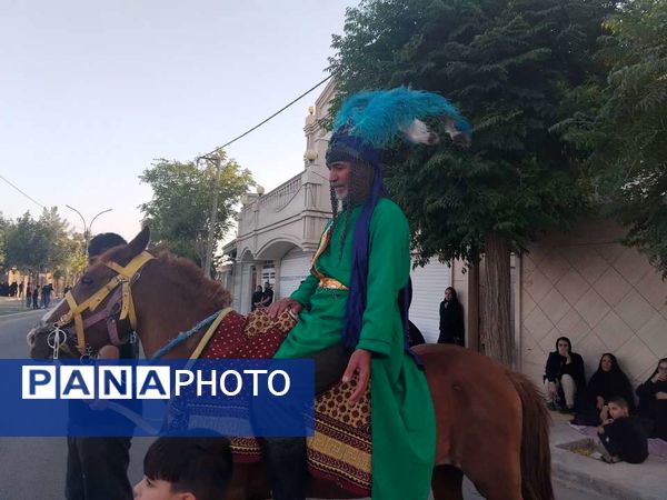 حضور پررنگ مردم شهرستان خلیل آباد در همایش بزرگ عاشورای حسینی