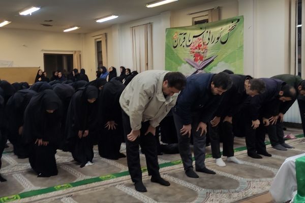 لحظات به یاد ماندنی افطار این‌بار در آموزشگاه فدک شهرستان بن 