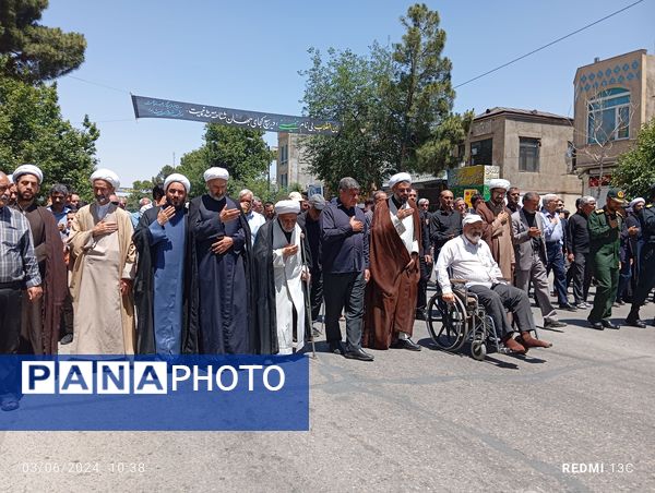 عزاداری رحلت امام خمینی(ره) در نیشابور