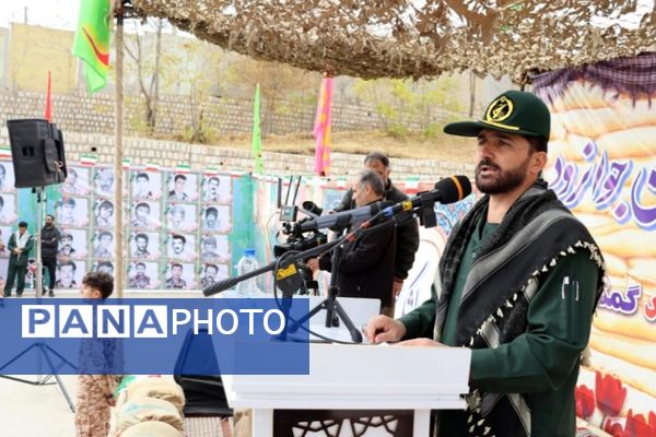 تشییع پیکر مطهر شهید گمنام در جوانرود