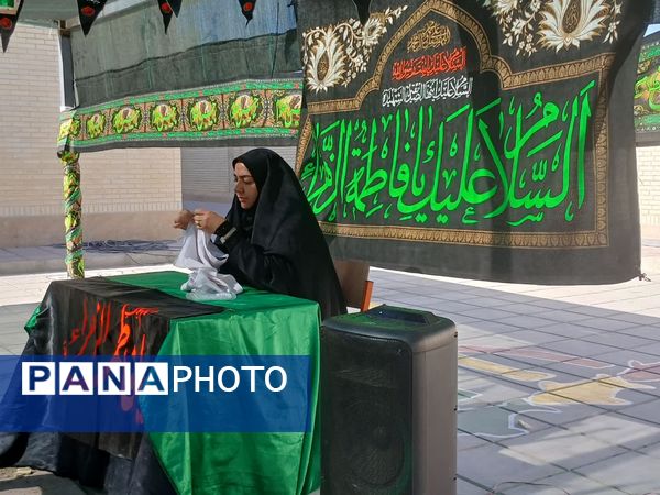 ایستگاه خیاطی صلواتی در مدرسه زینب(س) شهرستان مروست