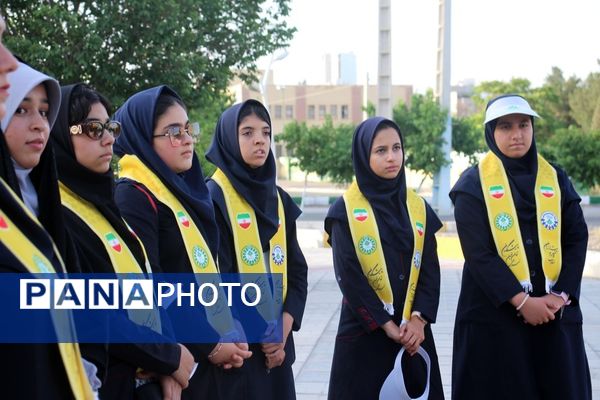 اردوی یک روزه بصیرت، مهارت، هویت ویژه پیشتازان سازمان دانش‌آموزی در سمنان
