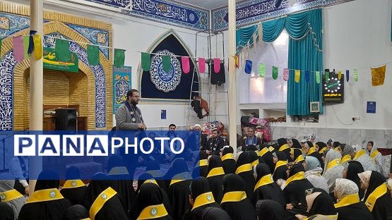 حضور قائم مقام وزیر در سازمان دانش‌آموزی در جمع دانش‌آموزان معتکف شهرستان اسفراین