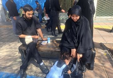 چه کربلاست از آن بوی مشک می آید؛ هنوز ناله  لب های خشک می آید