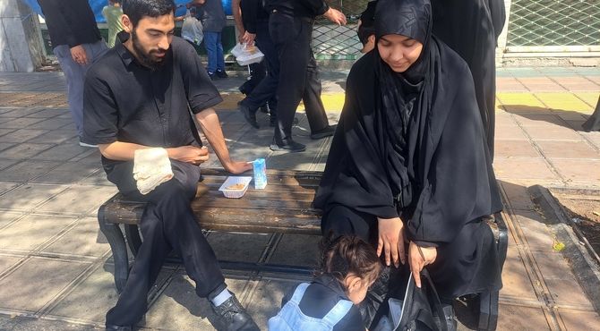 چه کربلاست از آن بوی مشک می آید؛ هنوز ناله  لب های خشک می آید