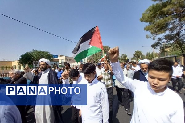 راهپیمایی جمعه خشم در کاشمر