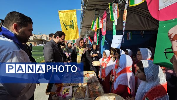 مانورتشکیلاتی استانی سازمان دانش‌آموزی با محوریت وطن یار
