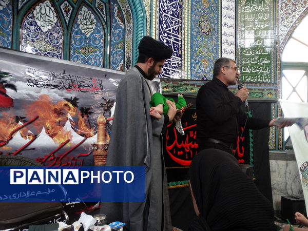 همایش شیرخوارگان حسینی در شهر گهرو