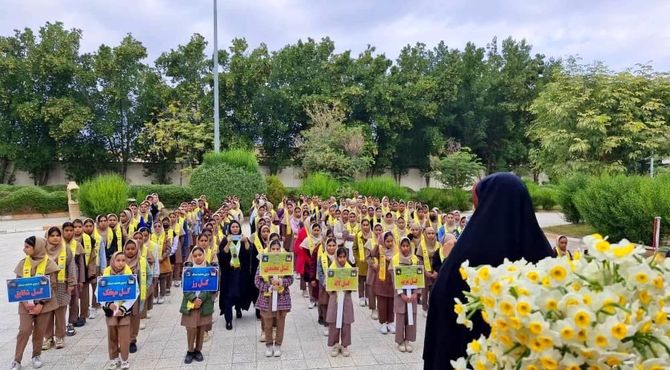 برگزاری اردوی «تمشک» در حاجی‌آباد