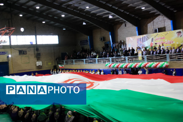 همایش کشوری یاوران مقاومت در مجموعه فرهنگی ورزشی شهید ثمری شهرستان ملارد