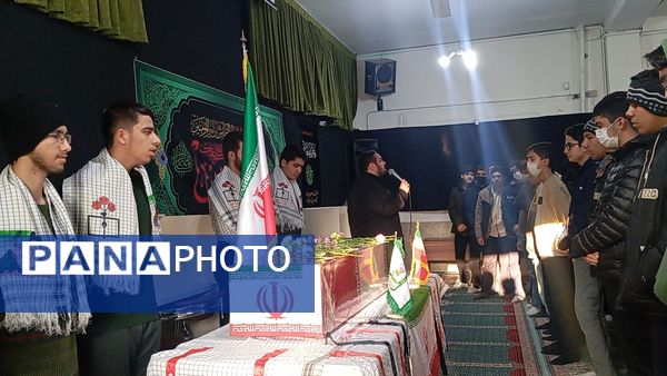 استقبال از شهید گمنام  در دبیرستان شاهد امام ابوذرغفاری 