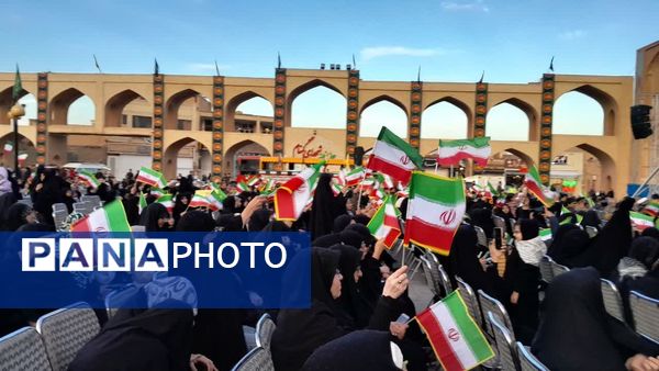 نمایش اقتدار ملت بزرگ ایران در یزد