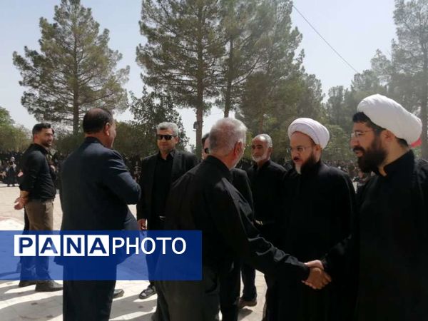 امامزاده سین حسن روستای میرآباد، میزبان مسئولان شهرستان خلیل‌آباد