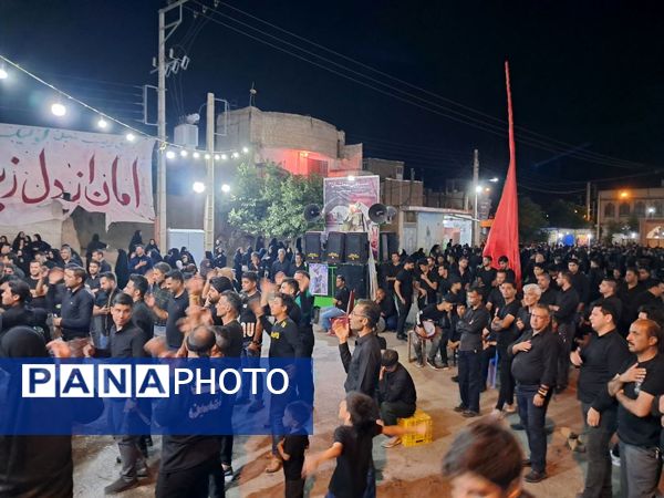 اجتماع بزرگ هیئت دهستان بزرگ رزق‌آباد شهرستان کاشمر 