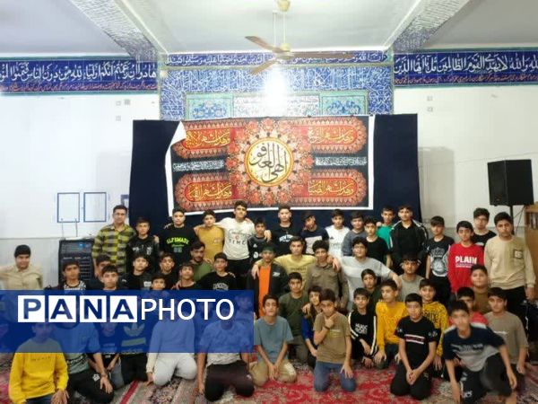 اعتکاف نورانی دانش‌آموزان بهبهان