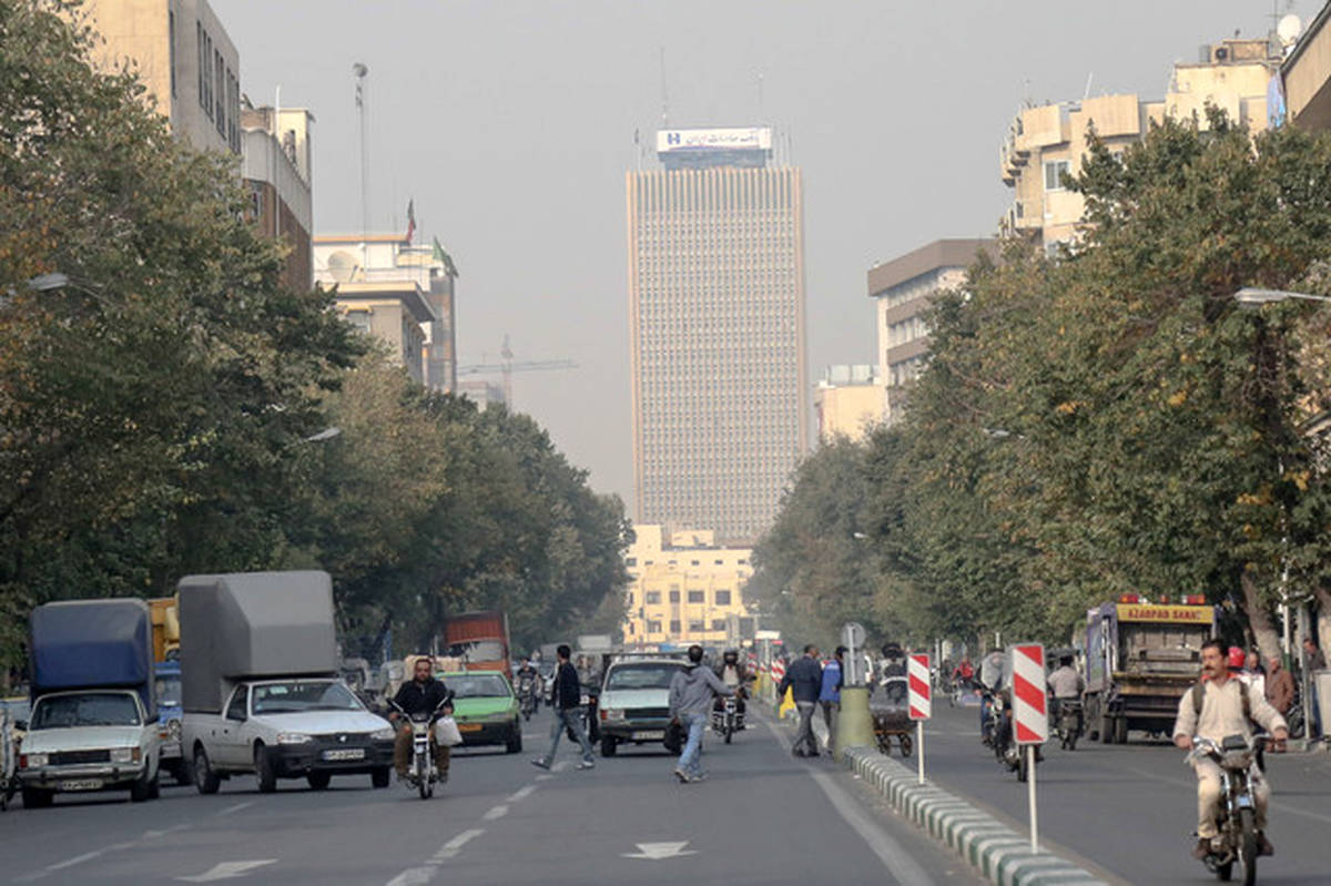 افزایش آلاینده اُزن در هوای تهران