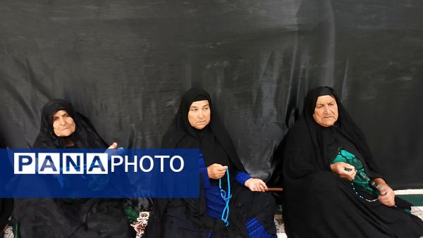  مراسم پرفیض زیارت عاشورا در شب چهارم محرم در مارگون