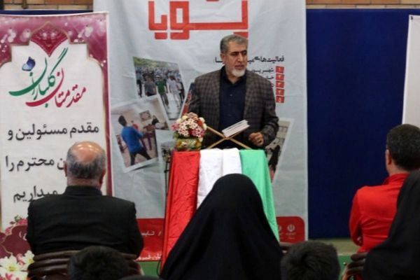 برگزاری میدان پویا در سالن ورزشی اموزشگاه امام رضا شهرستان فیروزکوه