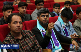 مراسم آموزش آخرین کاروان عمره دانش‌آموزی پسران در تهران برگزار شد