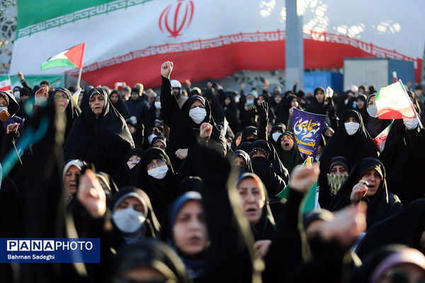 مراسم گرامیداشت حماسه ۹ دی - تهران