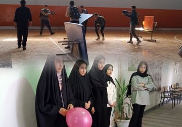 افتتاحیه بیست و پنجمین دوره  اردوهای آموزشی تشکیلاتی، طلایه داران فردا در قالب دختران و پسران در شهرستان اهر