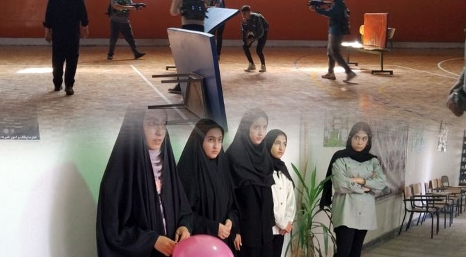 افتتاحیه بیست و پنجمین دوره  اردوهای آموزشی تشکیلاتی، طلایه داران فردا در قالب دختران و پسران در شهرستان اهر