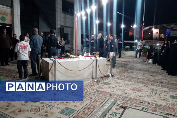 مراسم عزاداری و روضه خوانی سالار شهیدان به میزبانی ناحیه 4 شیراز