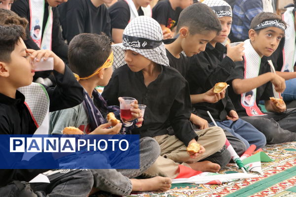  برگزاری سیزدهمین سوگواره احلی من العسل در مسجد صاحب زمان آشخانه