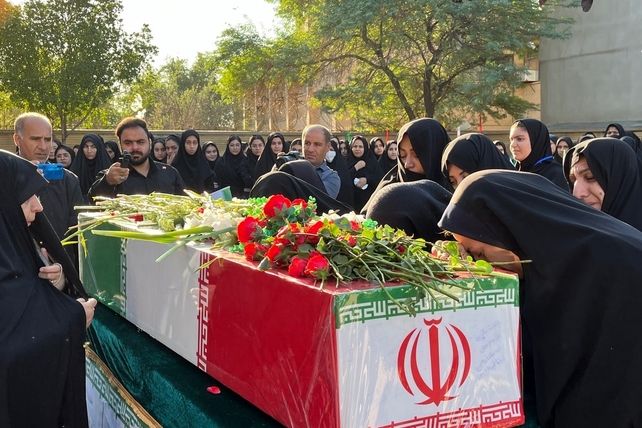 مراسم استقبال و تشییع پیکر پاک شهید گمنام در شهرستان دهلران 