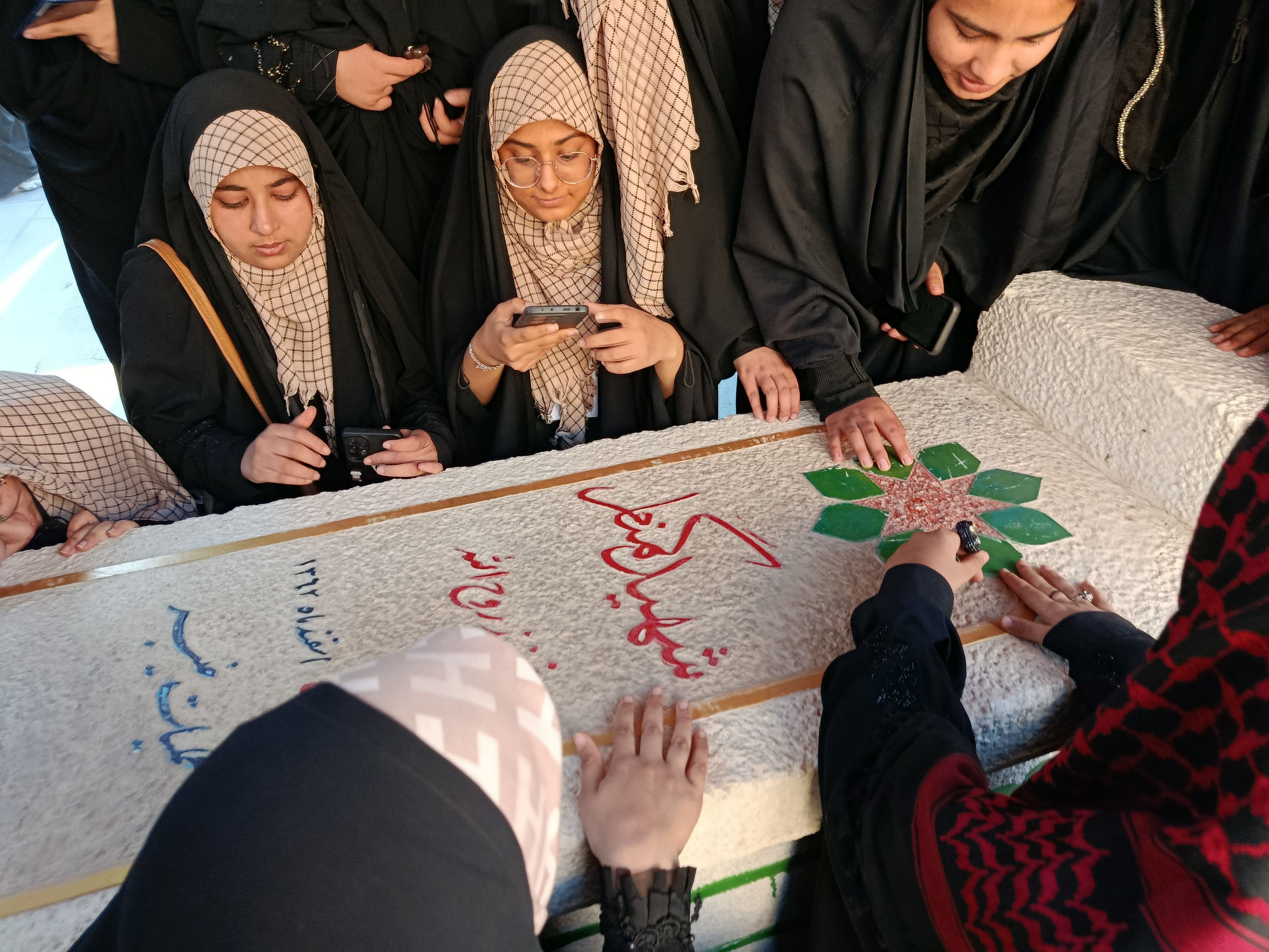 حضور دختران رضویه در اردوی راهیان نور