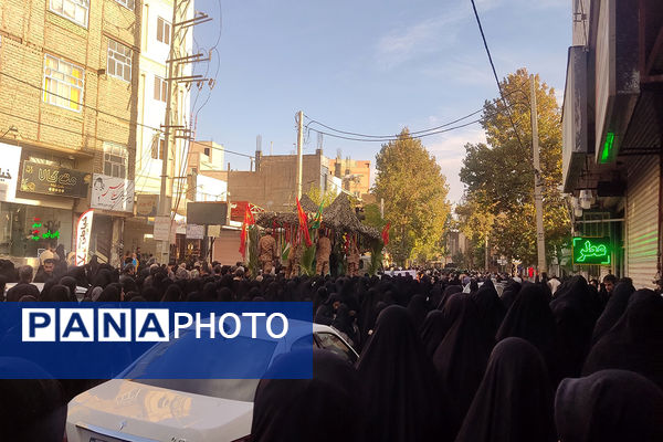پرواز تا بی نهایت، فرزند پیشوا مدافع امنیت مرزهای ایران